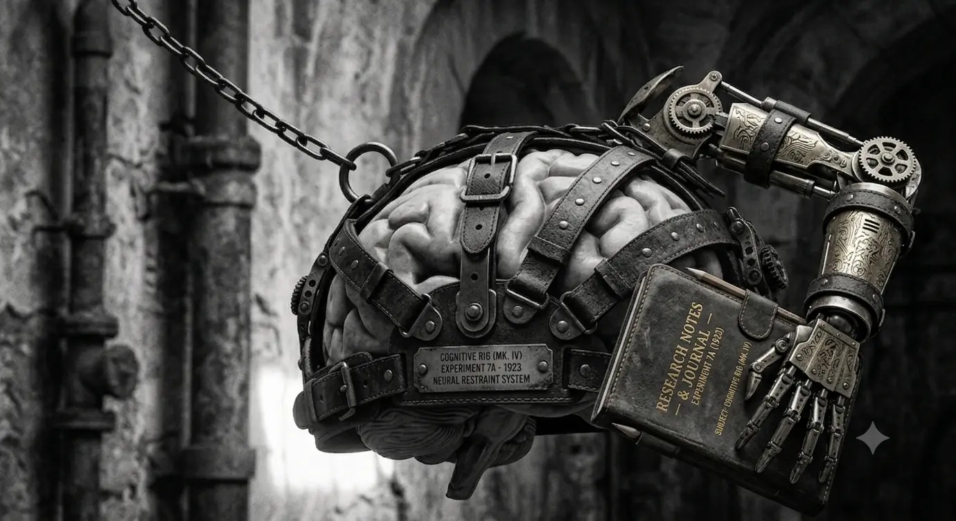 An agent harness with a memory module bolted on, trailing a long receipt