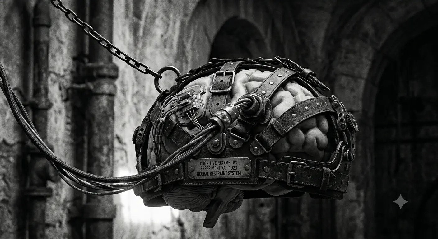 An agent harness reaching across a network to a remote rack of tools behind a locked door
